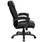 Flash Furniture GO-7194B-BK-GG Chair, Swivel