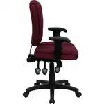Flash Furniture GO-930F-BY-ARMS-GG Chair, Swivel