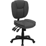 Flash Furniture GO-930F-GY-GG Chair, Swivel
