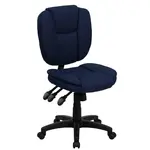 Flash Furniture GO-930F-NVY-GG Chair, Swivel