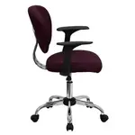 Flash Furniture H-2376-F-BY-ARMS-GG Chair, Swivel