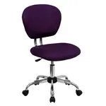 Flash Furniture H-2376-F-PUR-GG Chair, Swivel