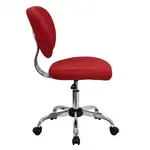 Flash Furniture H-2376-F-RED-GG Chair, Swivel