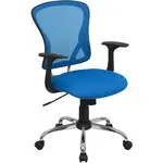 Flash Furniture H-8369F-BL-GG Chair, Swivel