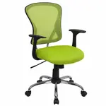 Flash Furniture H-8369F-GN-GG Chair, Swivel