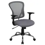 Flash Furniture H-8369F-GY-GG Chair, Swivel