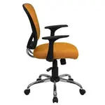 Flash Furniture H-8369F-ORG-GG Chair, Swivel
