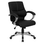 Flash Furniture H-9637L-2-MID-GG Chair, Swivel