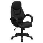 Flash Furniture H-HLC-0005-HIGH-1B-GG Chair, Swivel