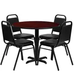 Flash Furniture HDBF1002-GG Chair & Table Set, Indoor