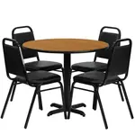 Flash Furniture HDBF1003-GG Chair & Table Set, Indoor