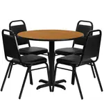 Flash Furniture HDBF1003-GG Chair & Table Set, Indoor