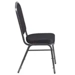 Flash Furniture HF-C01-SV-E26-BK-GG Chair, Side, Stacking, Indoor
