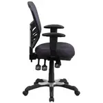 Flash Furniture HL-0001-DK-GY-GG Chair, Swivel