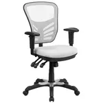 Flash Furniture HL-0001-WH-GG Chair, Swivel