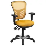 Flash Furniture HL-0001-YEL-GG Chair, Swivel