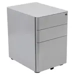 Flash Furniture HZ-CHPL-01-GRY-GG Drawer Cabinet, Mobile