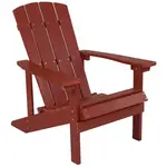 Flash Furniture JJ-C14501-RED-GG Chair, Adirondack