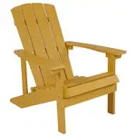 Flash Furniture JJ-C14501-YLW-GG Chair, Adirondack