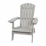 Flash Furniture JJ-C14505-GY-GG Chair, Adirondack