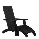 Flash Furniture JJ-C14509-14309-BK-GG Chair, Adirondack