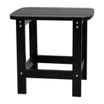 Flash Furniture JJ-T14001-BLK-GG Table, Outdoor