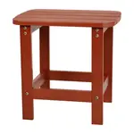 Flash Furniture JJ-T14001-RED-GG Table, Outdoor