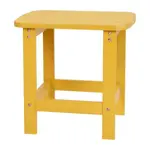Flash Furniture JJ-T14001-YLW-GG Table, Outdoor