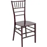 Flash Furniture LE-MAHOGANY-M-GG Chair, Side, Stacking, Outdoor