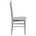 Flash Furniture LE-SILVER-GG Chair, Side, Stacking, Indoor