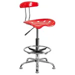 Flash Furniture LF-215-RED-GG Work Stool