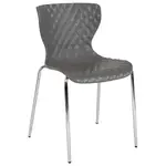 Flash Furniture LF-7-07C-GRY-GG Chair, Side, Stacking, Indoor