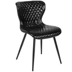 Flash Furniture LF-9-07A-BLK-GG Chair, Side, Indoor