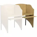 Flash Furniture MT-M6202-OAK-ADD-GG Study Carrel