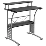 Flash Furniture NAN-CLIFTON-BK-GG Desk