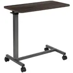 Flash Furniture NAN-LT-28-D-OAK-GG Table, Indoor, Adjustable Height