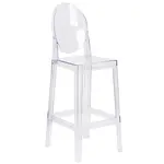Flash Furniture OW-GHOSTBACK-29-GG Bar Stool, Outdoor