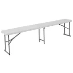 Flash Furniture RB-1172FH-GG Bench, Outdoor, Folding