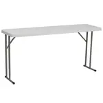 Flash Furniture RB-1860-GG Folding Table, Rectangle