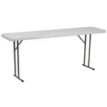 Flash Furniture RB-1872-GG Folding Table, Rectangle