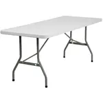 Flash Furniture RB-3072-GG Folding Table, Rectangle
