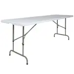 Flash Furniture RB-3096ADJ-GG Folding Table, Rectangle