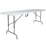 Flash Furniture RB-3096FH-ADJ-GG Folding Table, Rectangle