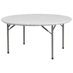 Flash Furniture RB-60R-GG Folding Table, Round