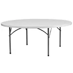 Flash Furniture RB-72R-GG Folding Table, Round