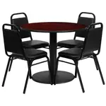 Flash Furniture RSRB1002-GG Chair & Table Set, Indoor