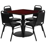 Flash Furniture RSRB1010-GG Chair & Table Set, Indoor