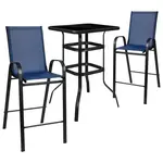 Flash Furniture TLH-073H092H-NV-GG Chair & Table Set, Outdoor
