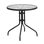 Flash Furniture TLH-087-BK-GG Table, Outdoor