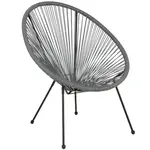 Flash Furniture TLH-094-GREY-GG Chair, Lounge, Outdoor